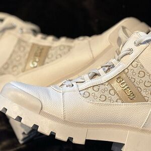 Guess Logo Hiker Boots